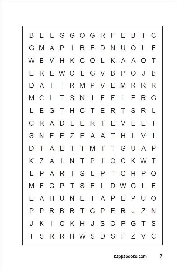 Top Notch Large Print Word-Finds Word Search Puzzle Book image 4