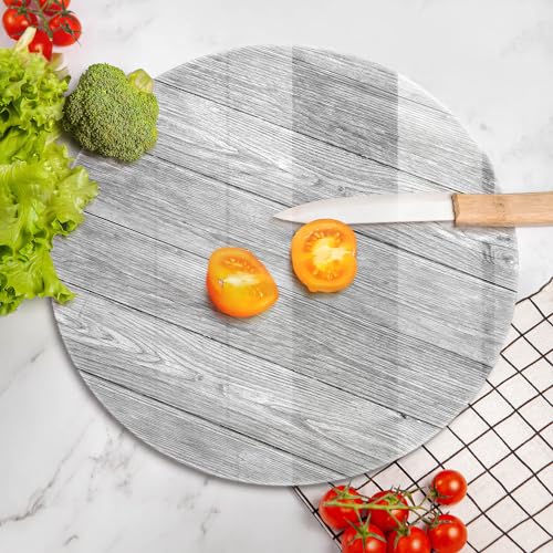 Planche à découper induction protège plaque en bois Wallfluent 40cm