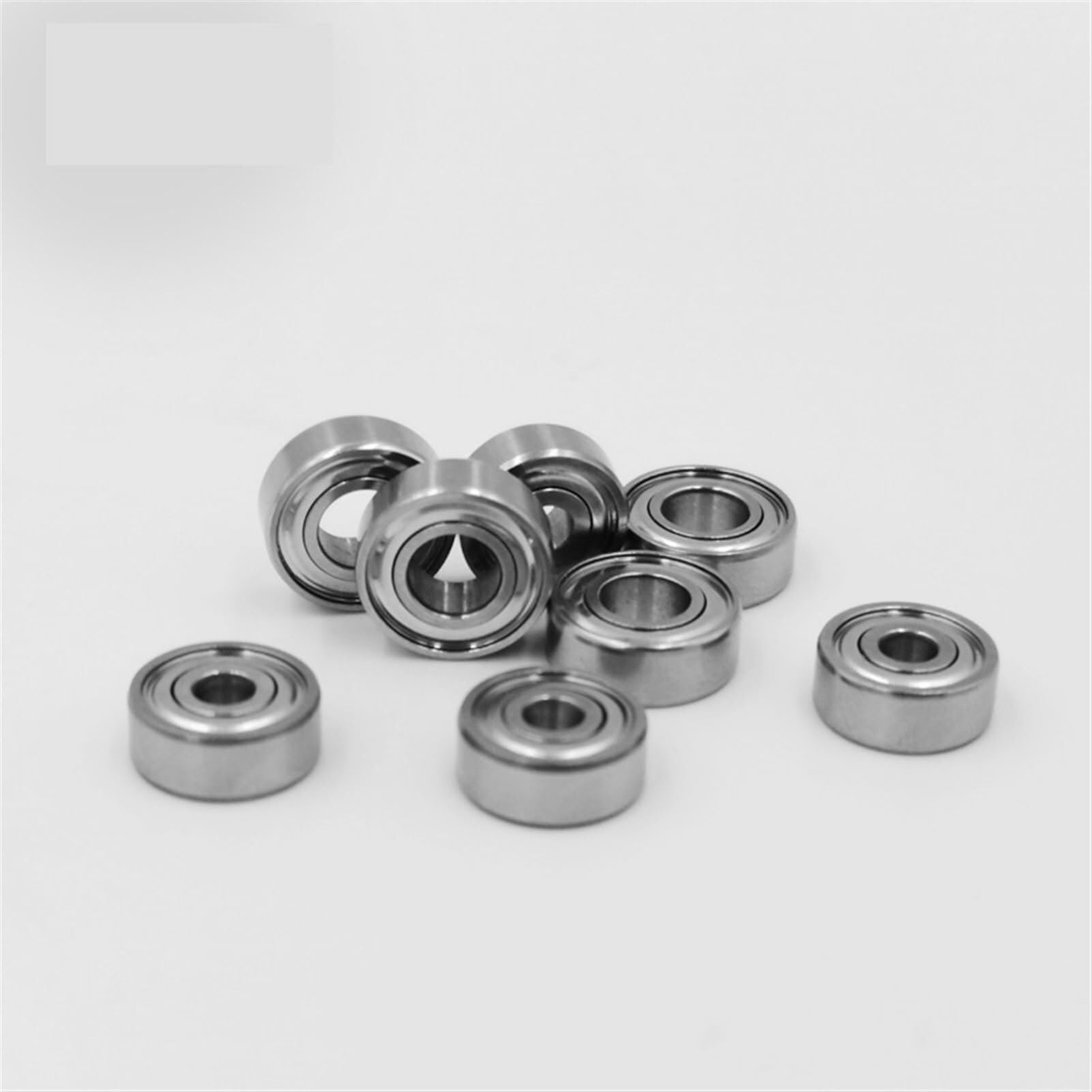Industrial Shaft Bearings, Deep Groove Ball Bearing 1PCS Hybrid Stainless Steel MR105 Size 5X10X4mm and high Precision(Full Ceramic)