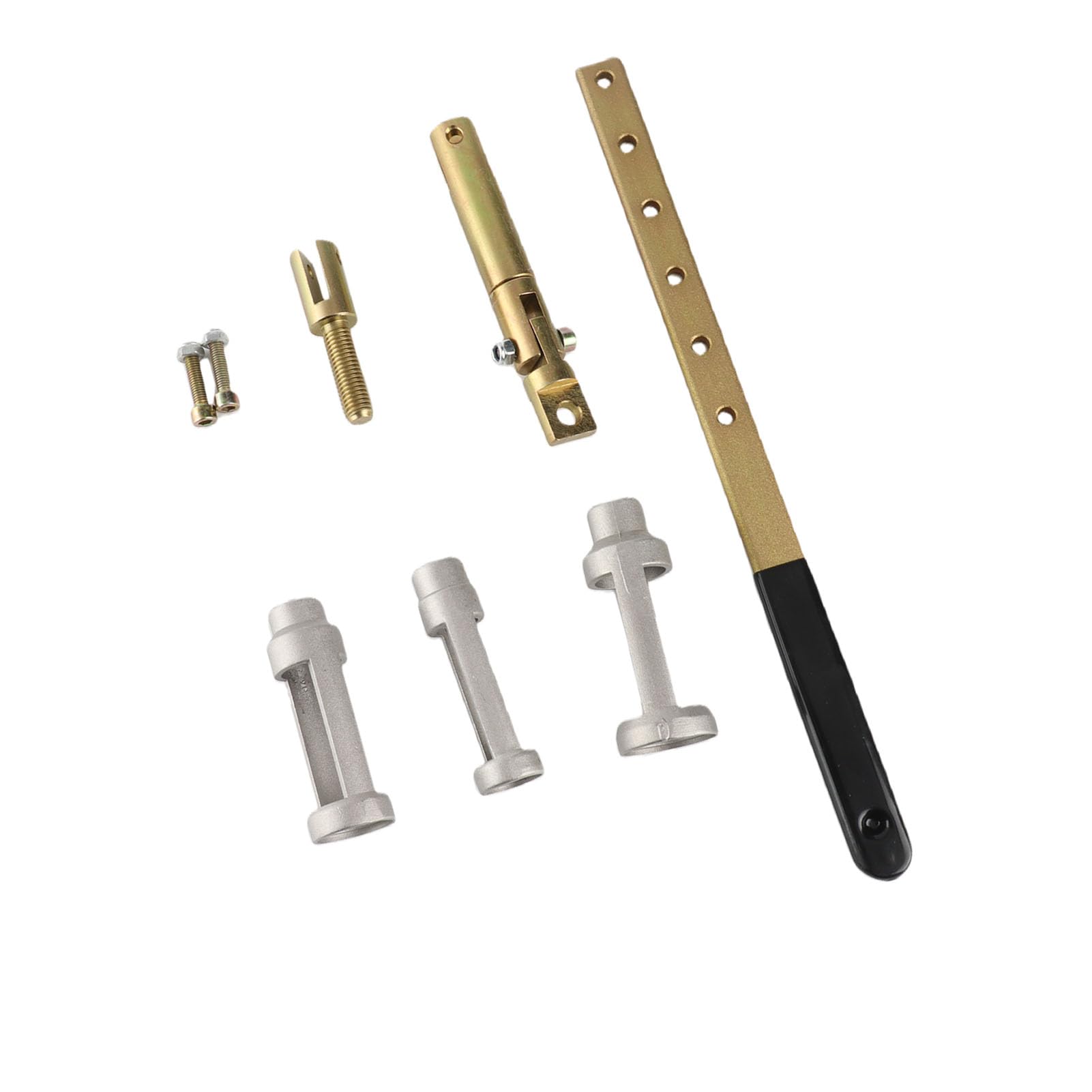 CHICIRIS 8PCS Outil de Compresseur de Ressort de Valve Outil de Suppression de Ressort de Valve en Acier au Carbone avec Adaptateurs 20mm 26mm 34mm pour Ducato