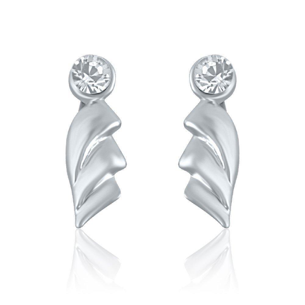 Mahi Rhodium Plated Extraordinary Joy Crystal Stones Stud Earring For Women ER1108937R (B00LNA3FWG) Amazon Price History, Amazon Price Tracker