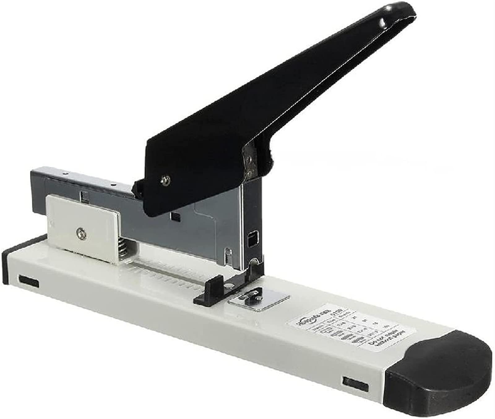 Cucitrice Cucitrici da scrivania, Include graffette, Strumento da scrivania for rilegatura in metallo pesante for ufficio scolastico Capacità 120 fogli Ufficio casa (Color : White)