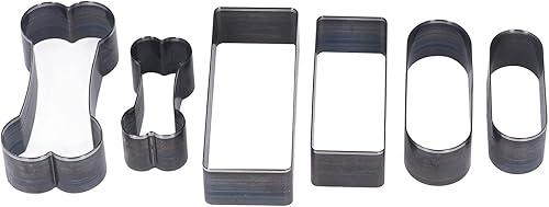 Miniatura 5 de Garosa 6 unids herramienta de perforación de agujero de cuero herramienta de perforación hueco herramienta de perforación de cuero Die Set