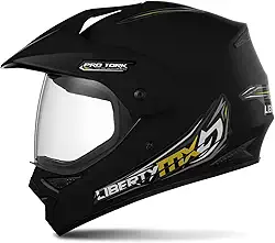 Pro-Tork, CAP-151PTF, Capacete Liberty Mx Pro Vision, Tam.60, Preto Fosco