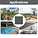 Plastic Interlocking Deck Tiles, 44 Pack Patio Deck Tiles, 12