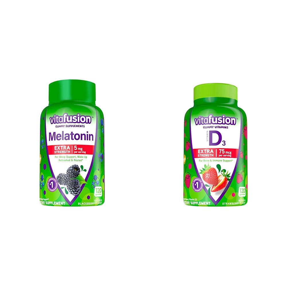 Vitafusion Melatonin Gummies 5mg Per 2 Gummies | 120 Count — Amazon image 13