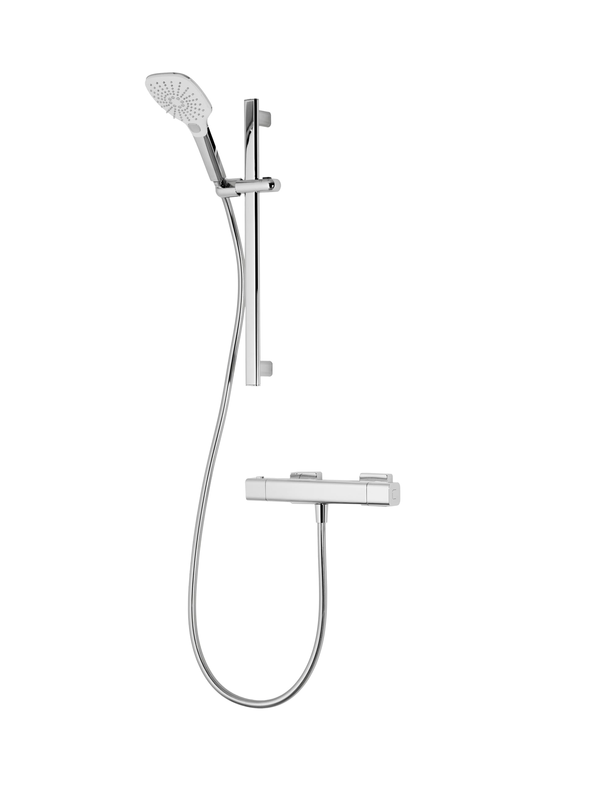 Triton ShowersVelino Cool Touch Bar Mixer | | Thermostatic Mixer Set | Chrome | Cool Touch Technology | Handheld | Anti Scald | Mixer Bar Kit