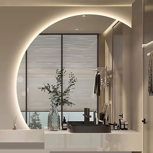 Miroir LED antibuée avec éclairage variable pour une salle de bain moderne - 2