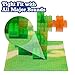 Grassy Field Terrain Baseplates for Building Bricks- Set of 2 Large 10
