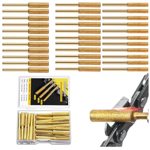 36 Pcs Metal Polishing Head for Chain, Ceramic, and Wood Restoration