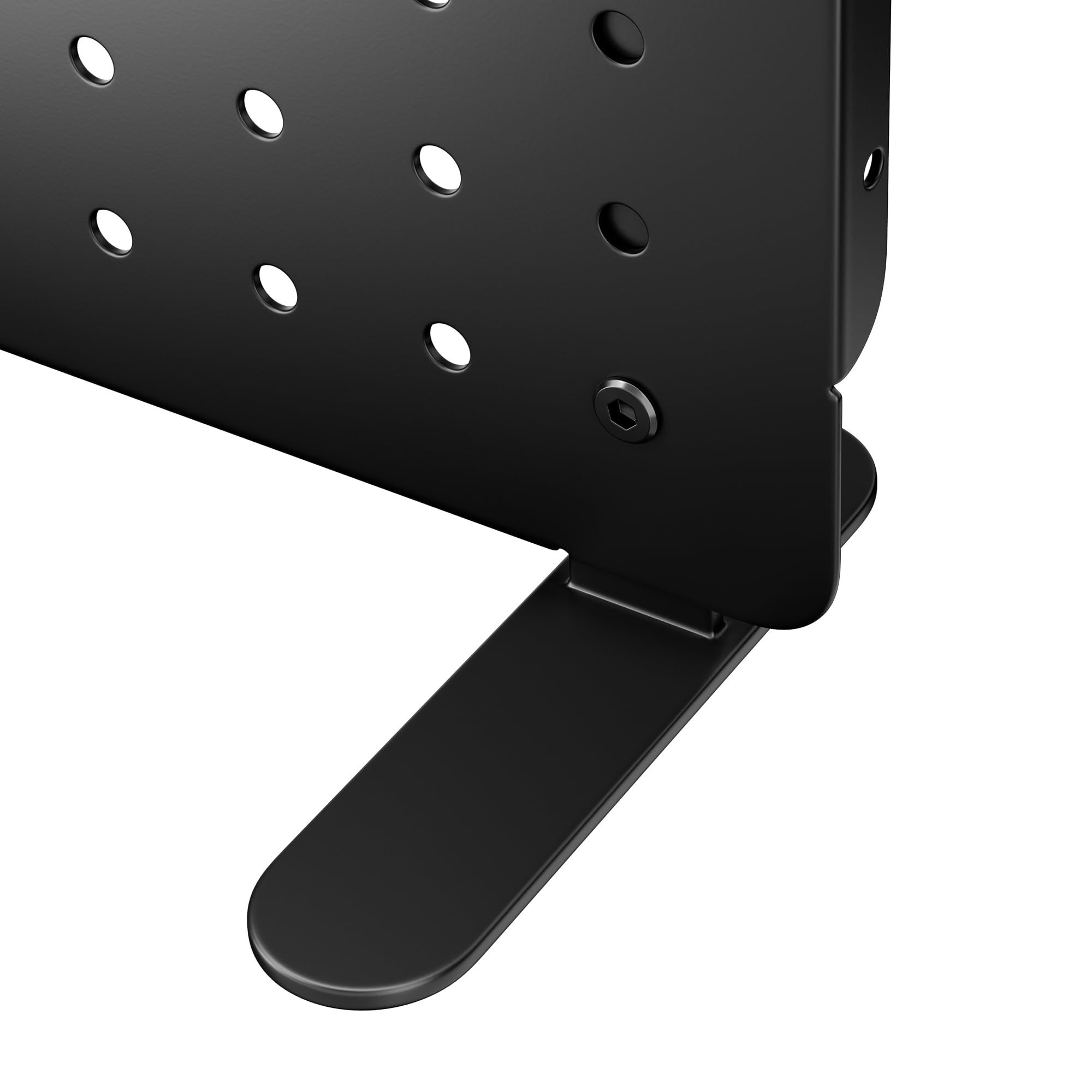 Jan Nowak pannello forato da scrivania in metallo 51,5 x 42 x 1,3 cm pegboard organizer ufficio con mensola portapenne ganci magneti sistema modulare