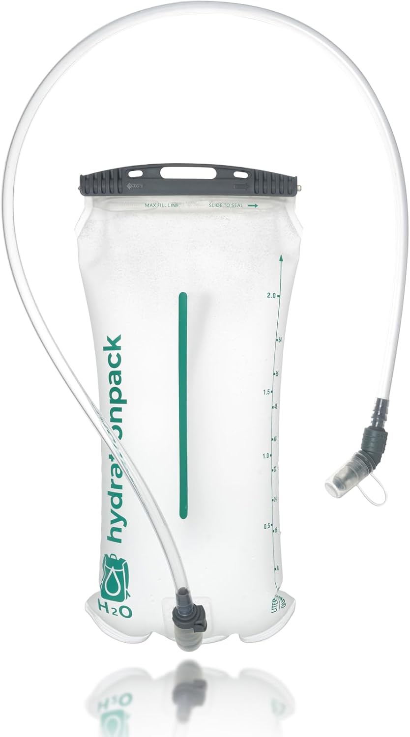 2L Bladder Water Reservoir Leak Water Bag for Backpack Hiking Cycling Running Outdoor Sports