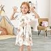 ALAZA Little Girl Dresses Short Sleeve Toddler Girls Dress Clothes Dancing Sloth Fashion 2T