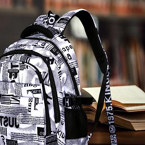 Image of Tinytot 30Litre School Bag Water-Resistant Laptop& Travel Backpack - Unisex Large 19 Inches Multipurpose Travel Backpack for Boys & Girls, Men & Women- Ideal for College and School and office Use