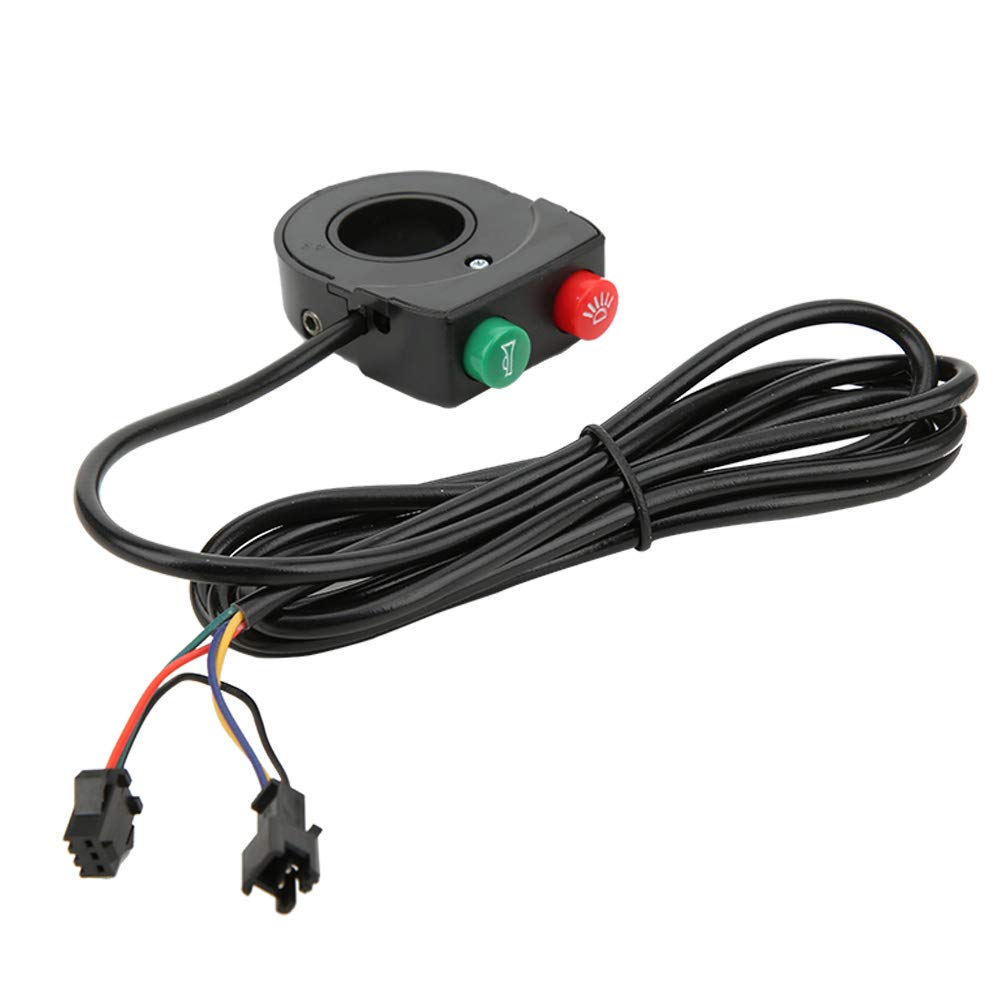 Interruttore Luce Ciclismo , Interruttore Luce Clacson Manubrio da 22 , 5 Mm , Interruttore Manubrio Faro Clacson Universale per Moto Scooter
