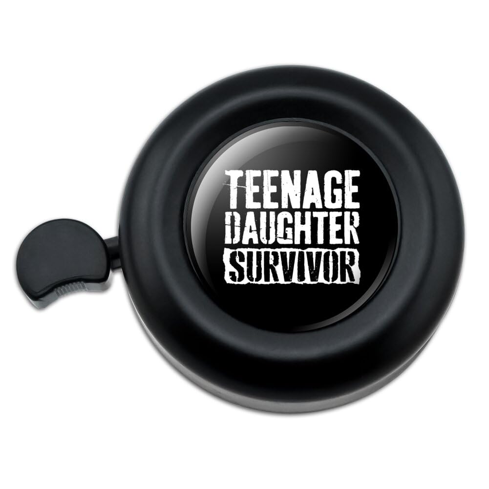 Graphics & More Teenage Daughter Survivor Bicycle Handlebar Bike Bell