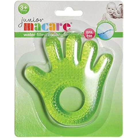 Junior Macare Water Filled Cooling Teether (Hand Shape Green) Cover