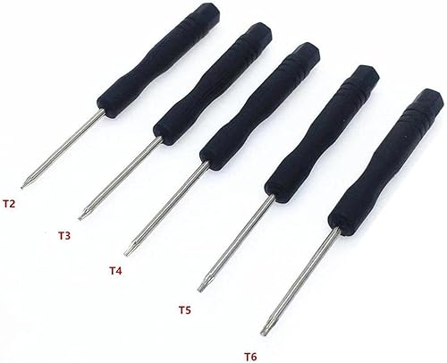 Miniatura 3 de 5 unids T2 T4 Mini Torx Kits de Destornilladores Herramienta de Reparación de Precisión para Teléfonos Móviles Reloj PC Portátil Gafas