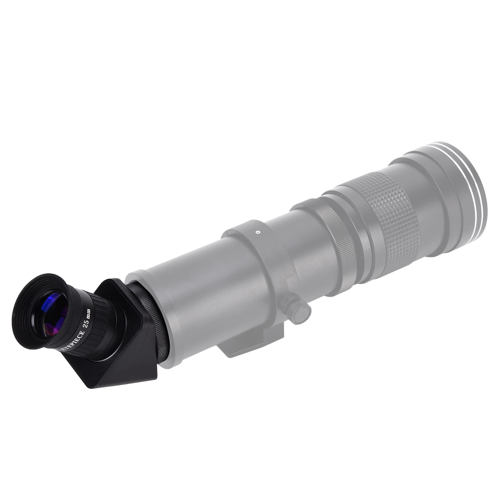 Oculaire de Télescope de 25 Mm, Revêtement de Lentille en Verre Optique de Haute qualité pour Une Imagerie Claire, Oculaire à Monture T2 pour Accessoires de Télescope, Conception Portable