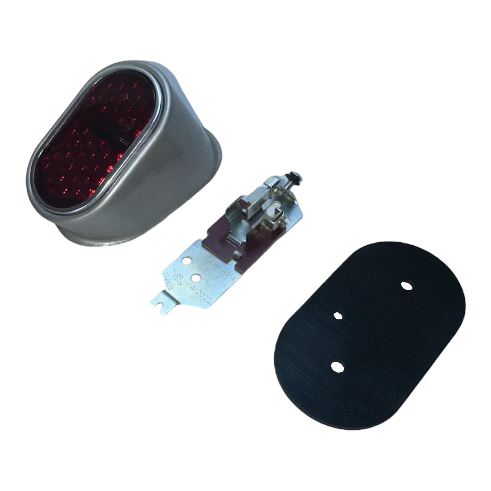 Rücklicht mit Gummiplatte für Simson SR2, SR2E, KR50
