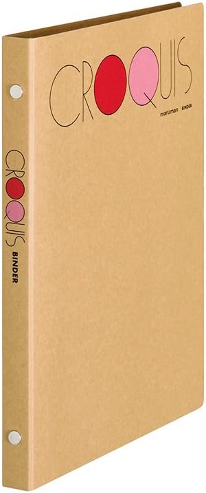 Maruman F216 Loose Leaf Binder A5 Croquis Binder, 20 Holes, Croquis Book