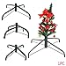 pnxq88 Árbol de Navidad Soporte, Plegable Establo Duradero Hierro Árbol Soporte, Jardín...