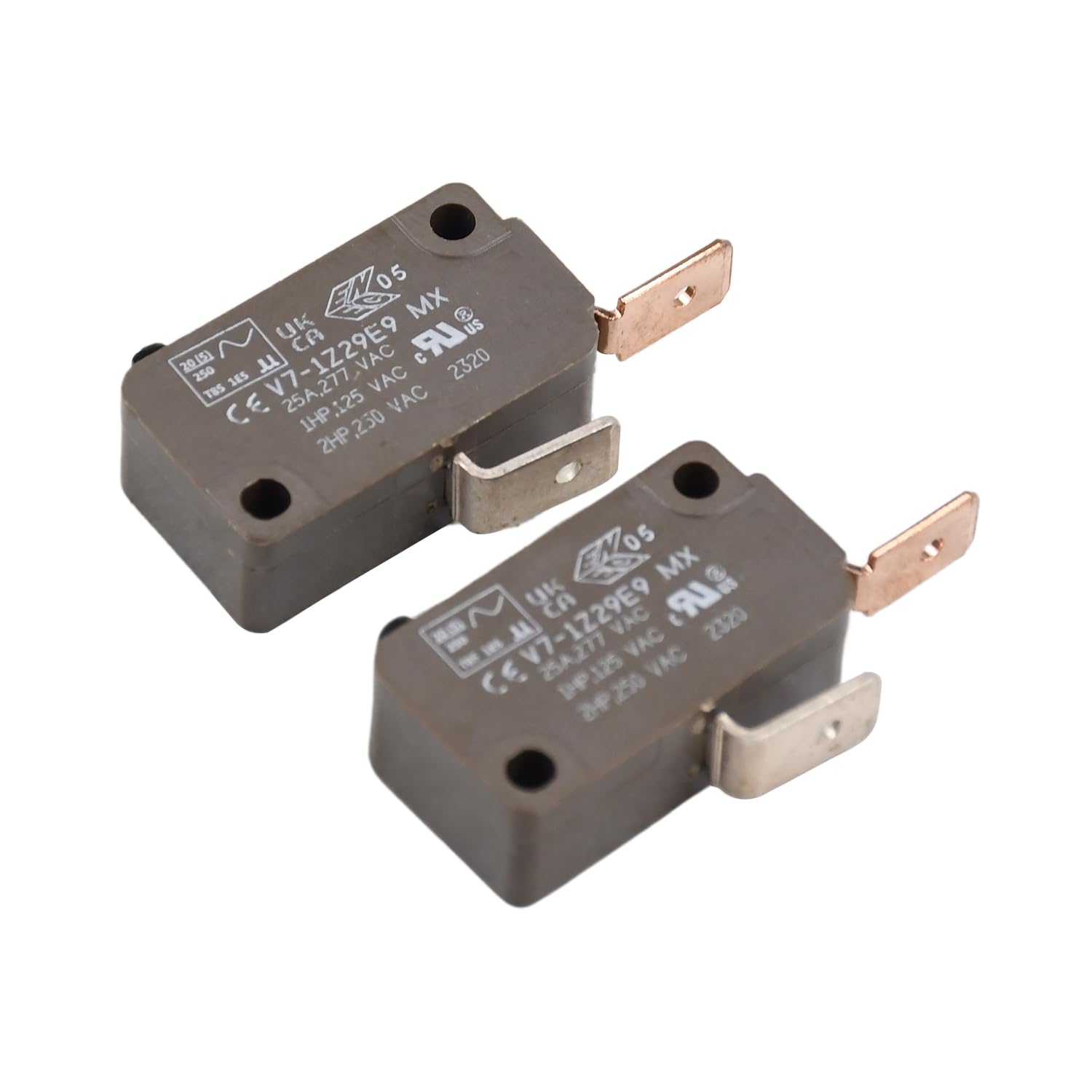 Congparts 2Pcs Micro Switch 25A 250VAC V7-1Z29E9 Compatible with Honeywell