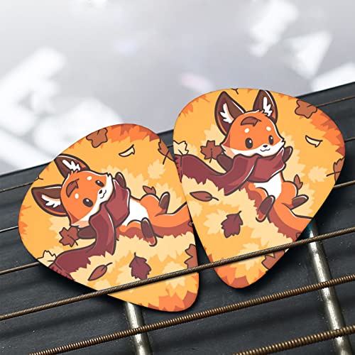Médiators de guitare 12-Pack Cute Autumn Fox médiators pour guitare électrique guitare acoustique diverses guitares - Les Beatles, Paul McCartney, John Lennon, RIngo Starr, George Harrison Médiators de guitare 12-Pack Cute Autumn Fox médiators pour guitare électrique guitare acoustique diverses guitares – Image 7