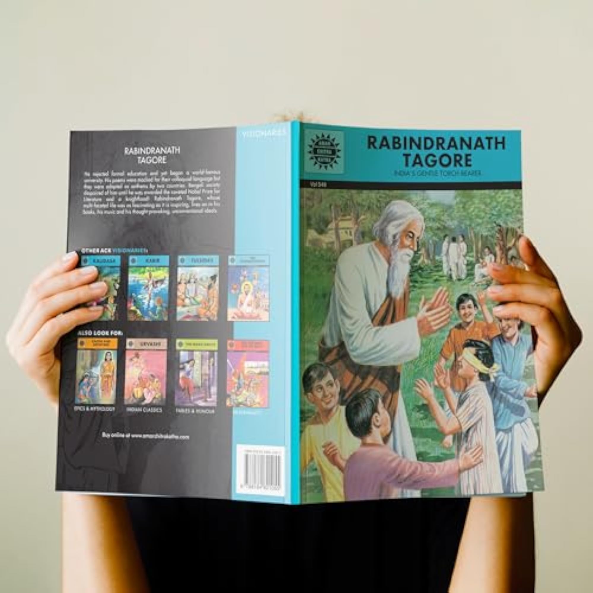 Rabindranath Tagore Comic Book (Amar Chitra Katha)
