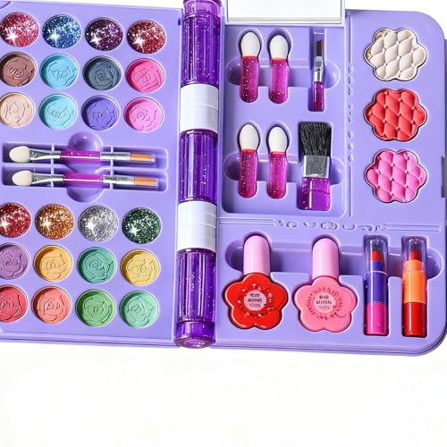 Kit de maquillaje para niñas lavable y educativo para actividades escolares 7