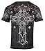 Xtreme Couture by Affliction Men's T-Shirt Battledome (M) Charcoal