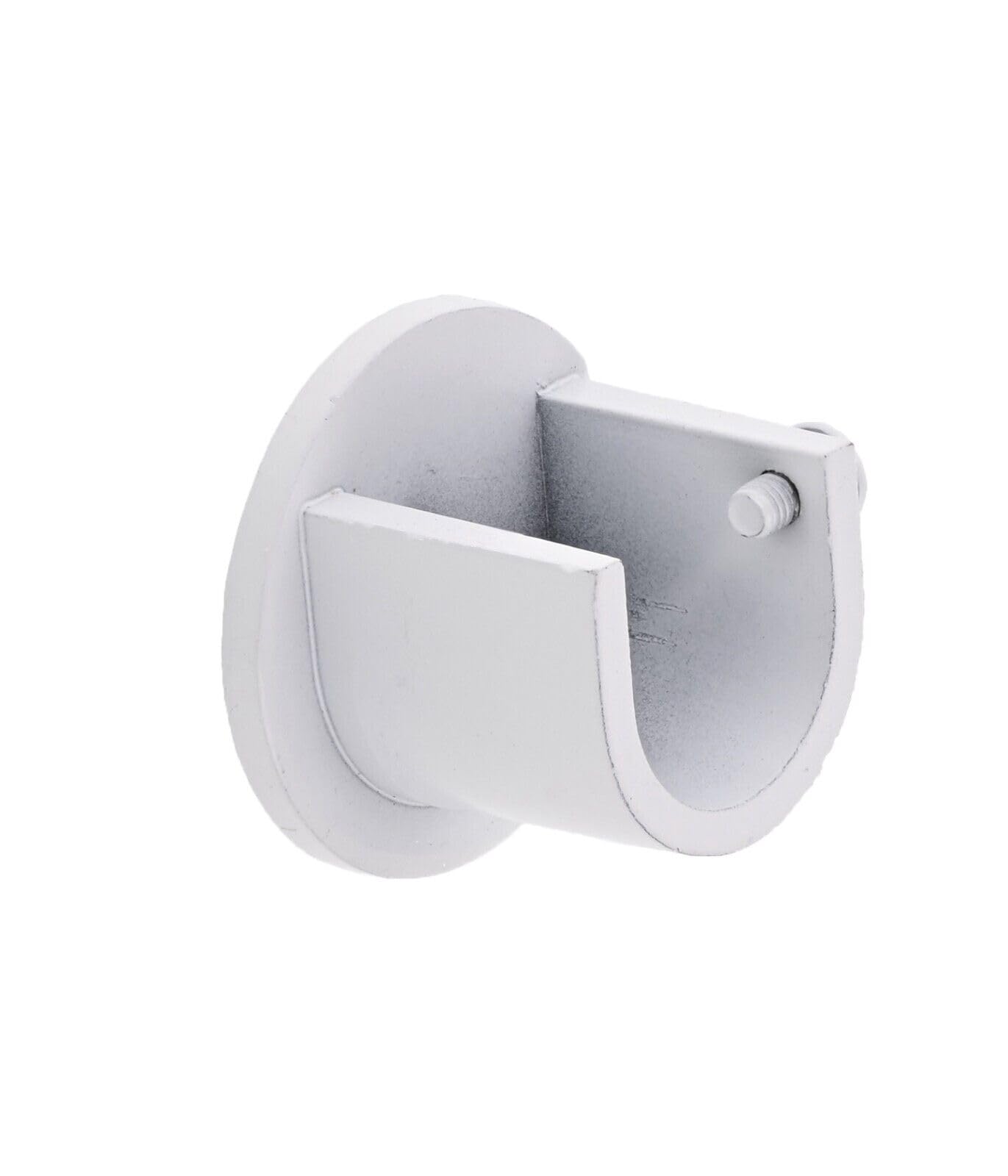 Lister Cartwright White(Wall Bracket) 19Mm Curtain Pole Brackets With Adjustable Screwsplastic Finish (Pack Of 1)