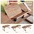 PHI VILLA 7 Pieces Acacia Wood Outdoor Dining Set for 6, Expandable Teak Wooden Table & Chairs, Large Farmhouse Furniture Set for Patio, Deck, Yard, Porch