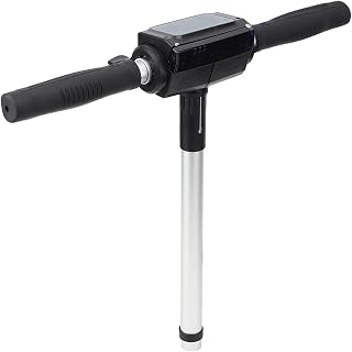 Adjustable Grip E-Scooter Handlebar, Electric Scooter Grip, Handlebar Complete Set Durable Aluminium Alloy for 8in Electric Scooter Adults Children E-Scooter