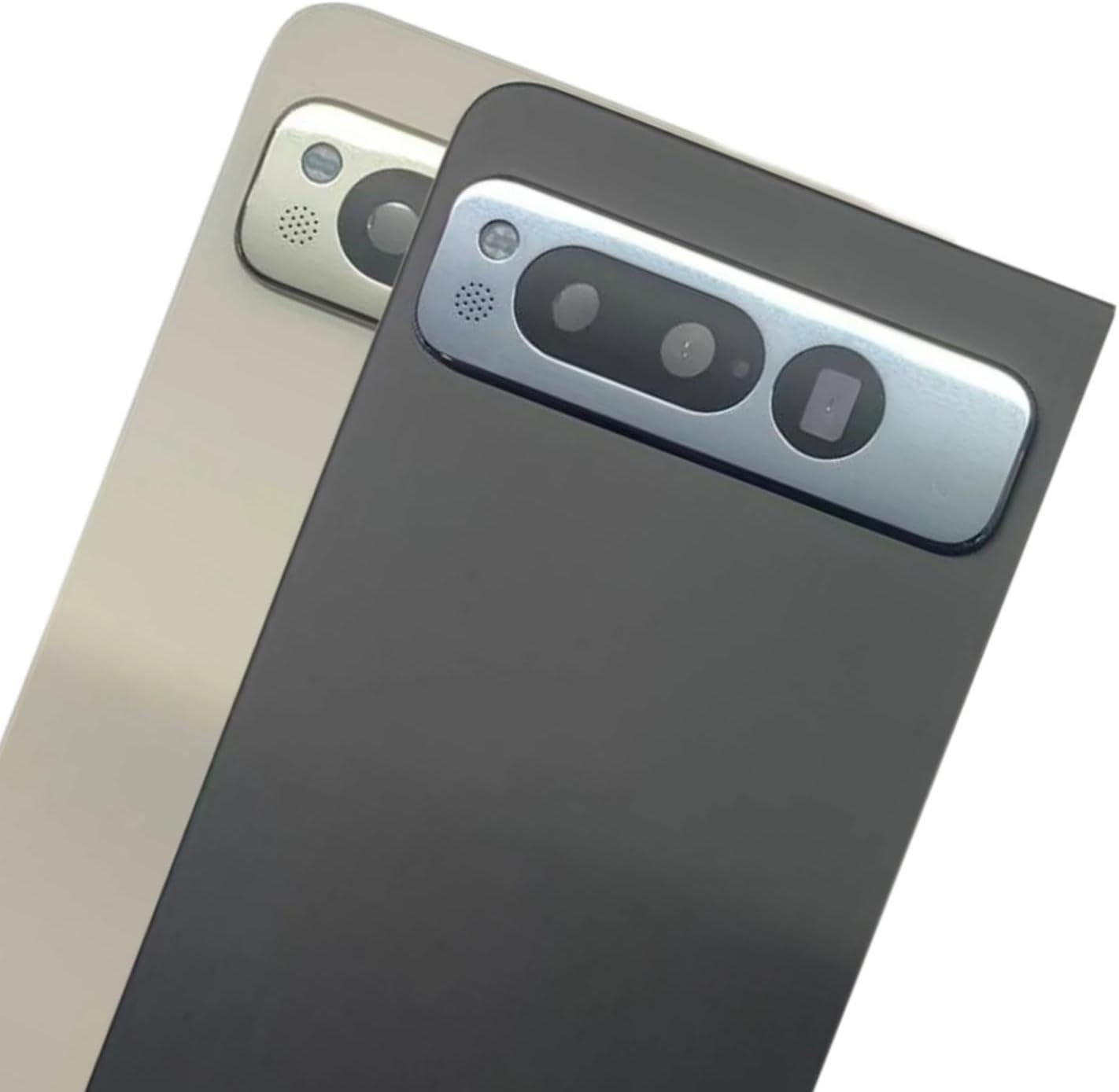 SHOWGOOD for Google Pixel Fold Battery Cover Rear Door Housing Case Replacement for Google Fold Back Cover (Black)