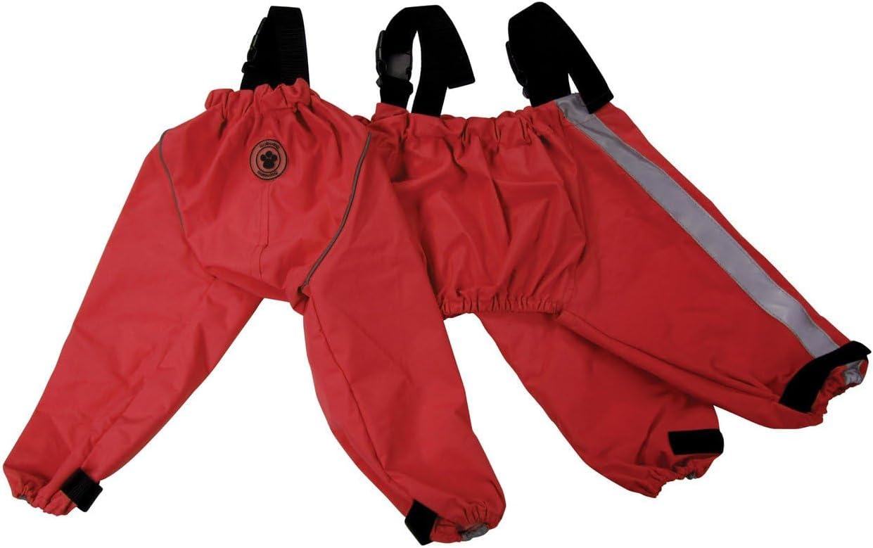 FouFou Dog 62562 Bodyguard Protective All-Weather Dog Pants, Small, Black