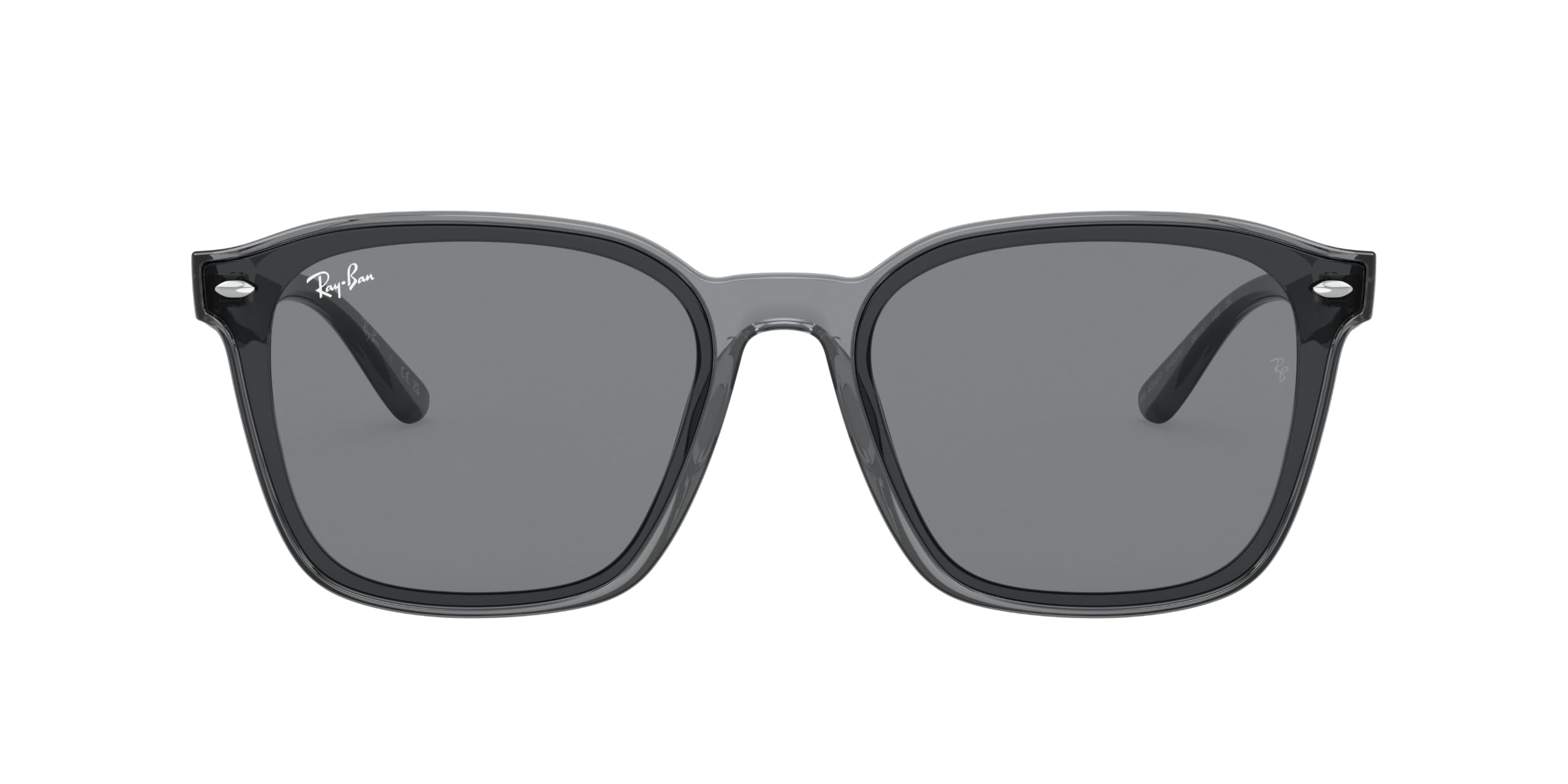 Amazon | Ray-Ban (レイバン) サングラス RB4392D TRANSPARENT GREY