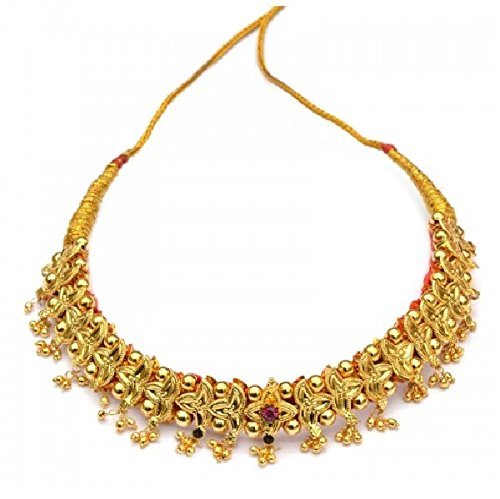 Buy Love Gold Golden Gold Plated Thushi 