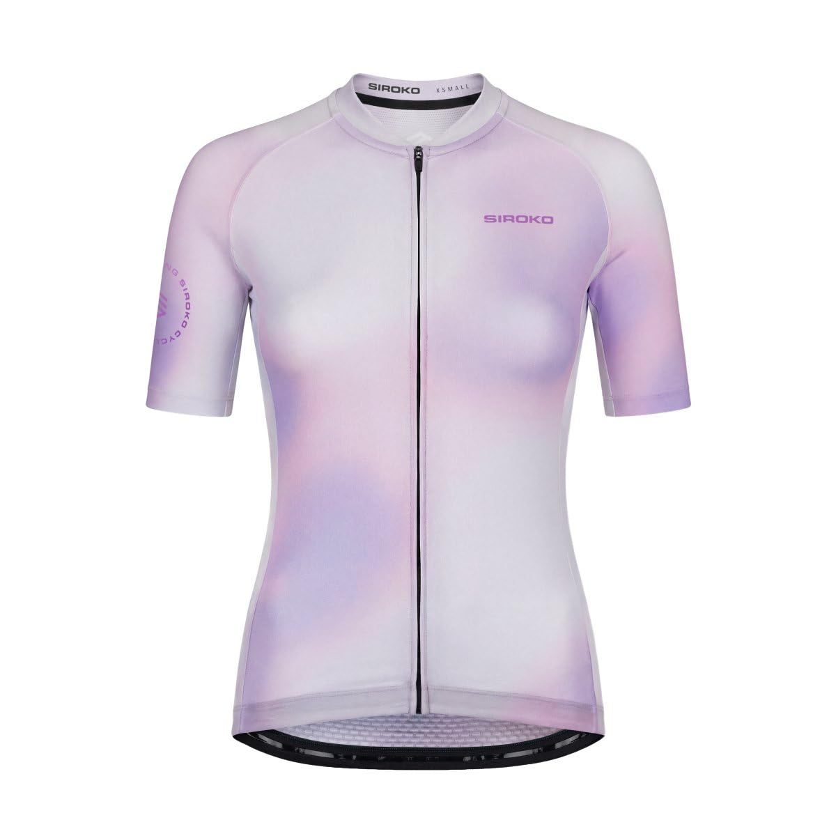 SIROKO Maillot de Manga Corta Ciclismo M2-W NRC White Blanco