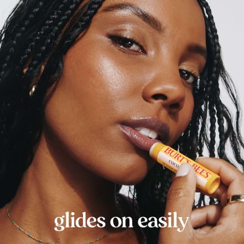 Burt's Bees Lip Balm - Berry Agua Fresca, Dragonfruit Lemon, Coconut & Pear, Tropical Pineapple Pack, With Beeswax, Tint-Free, Natural Origin Lip Treatment, 4 Tubes, 0.15 oz. - image 5