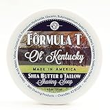 Shaving Soap WSP Formula T (Ol' Kentucky) 4 Oz Made with Shea Butter & Tallow