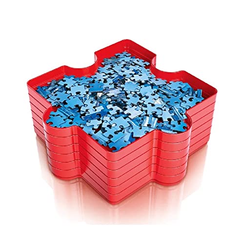 Clementoni 37040 Puzzle Sortierer, praktische Aufbewahrung für Puzzleteile, Schalen zur einfachen Organisation & Transport, Zubehör für kleine Puzzle-Experten ab 6 Jahren – Bild 5