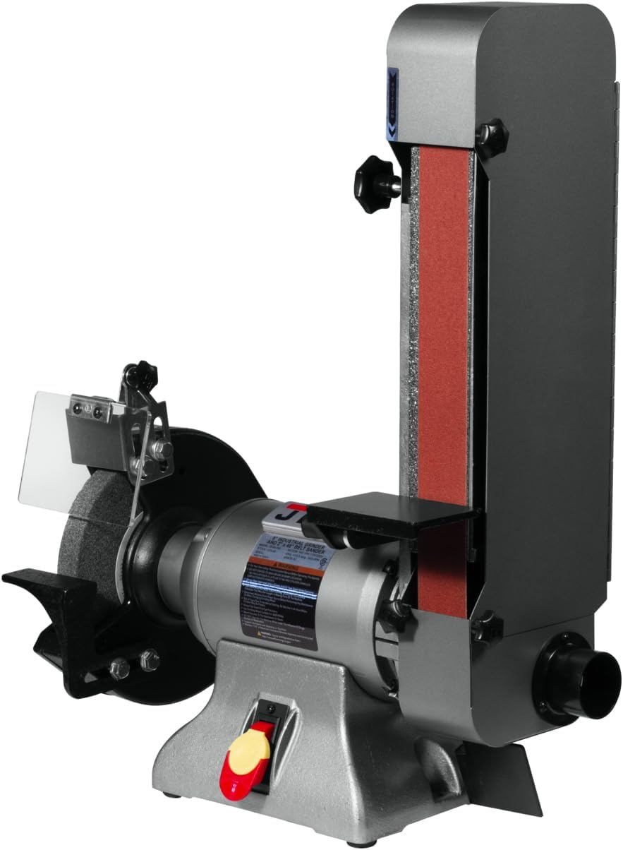 JET 8" Grinder and 2" x 48" Belt Sander, 1 HP, 115/230V 1Ph (Model IBGB-248)