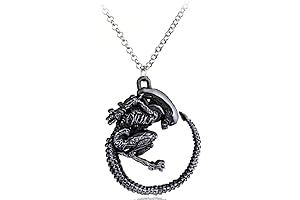 Aliens Xenomorph Costume Movie Predator Pendant Necklace
