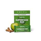 Paleovalley Superfood Bars – Apple Cinnamon– 10 Pack – 9g Protein per Bar – Gluten-Free, Grain-Free, Paleo, Non-GMO – On-the-Go Snack