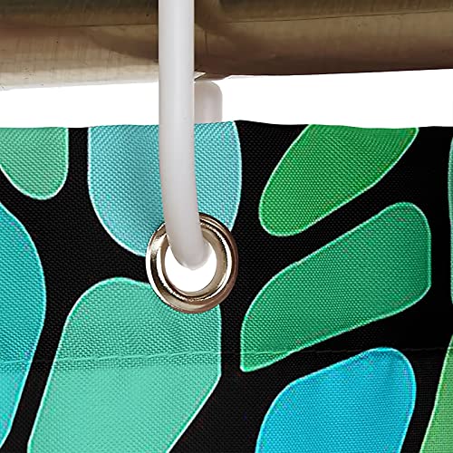 Rideau de douche anti moisissure KnSam en polyester imperméable - 4