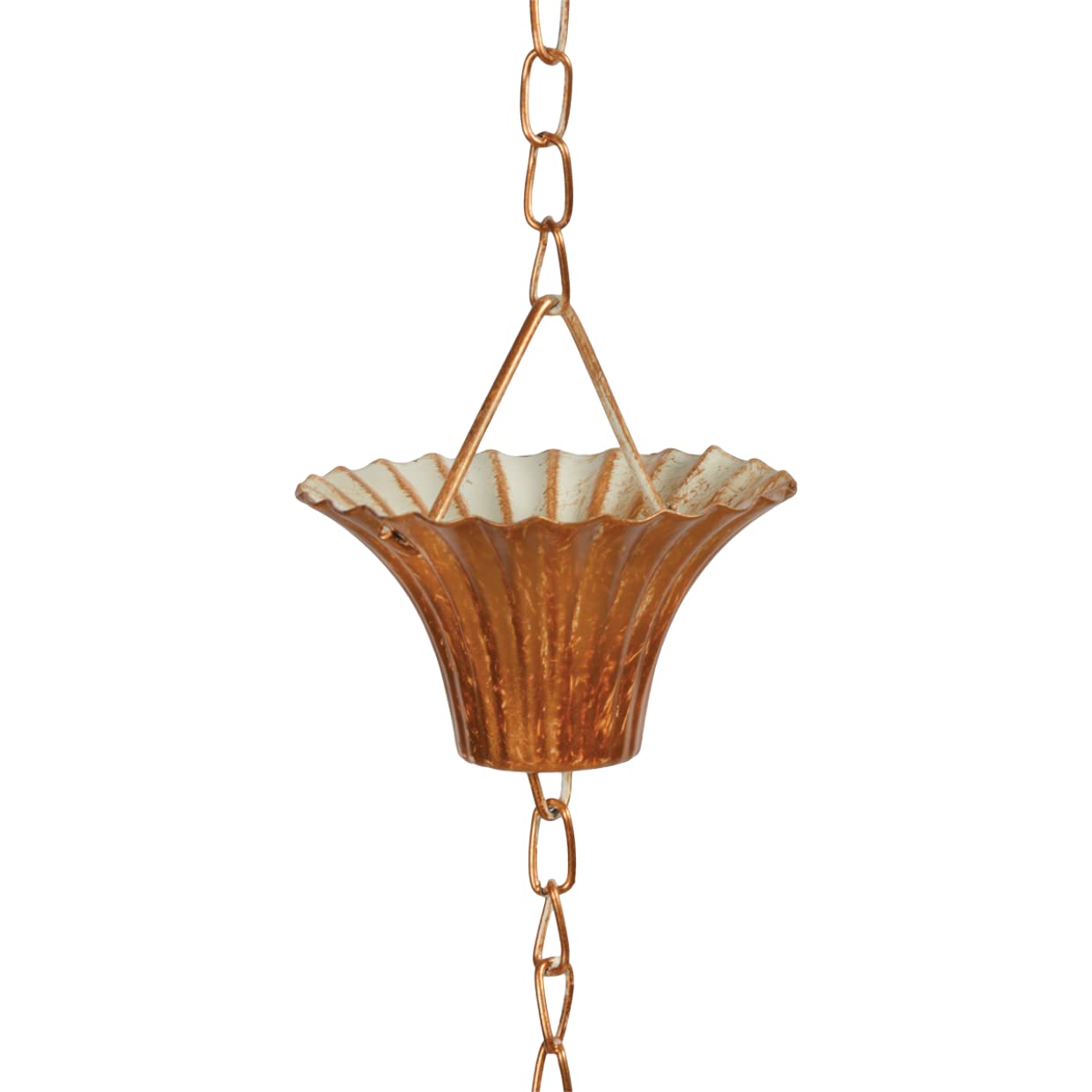 Esschert Design TH87 Collana Antipioggia in Rame Argentato