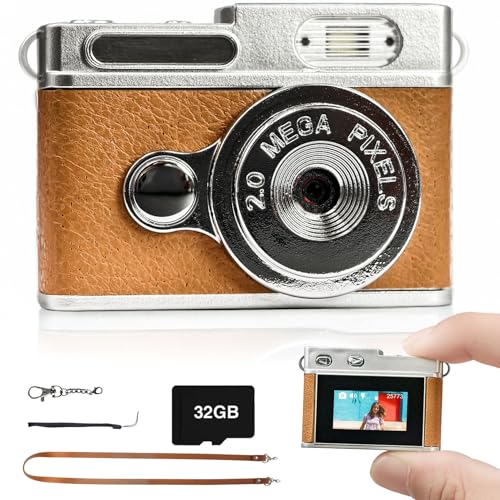 Amazon.co.jp: 小型デジタルカメラ ミニレトロデジカメ 1080P 0.96