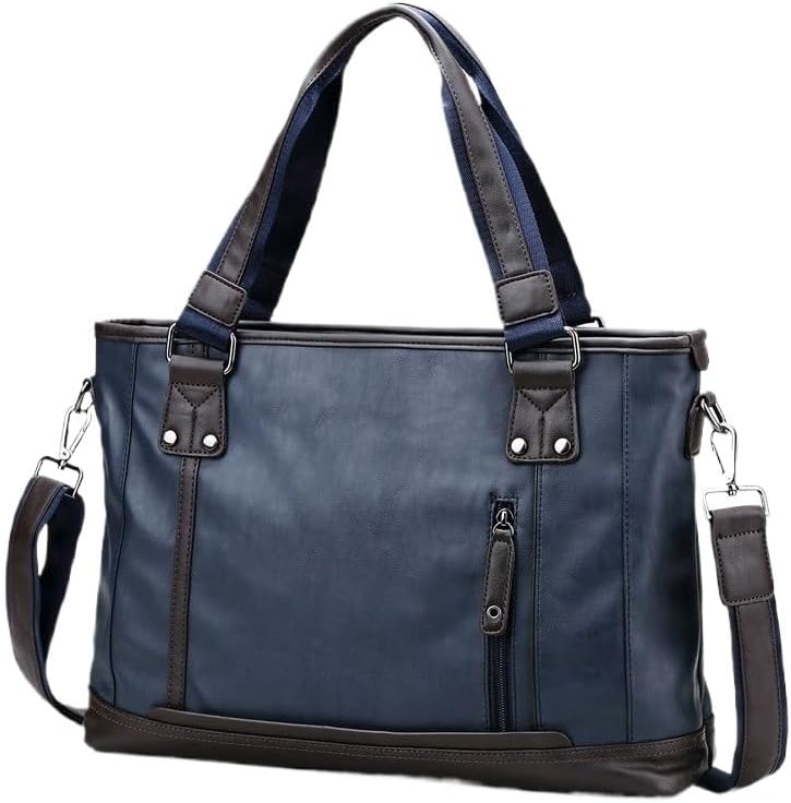 Men's Handbag Single Shoulder Crossbody Bag PU Horizontal Computer