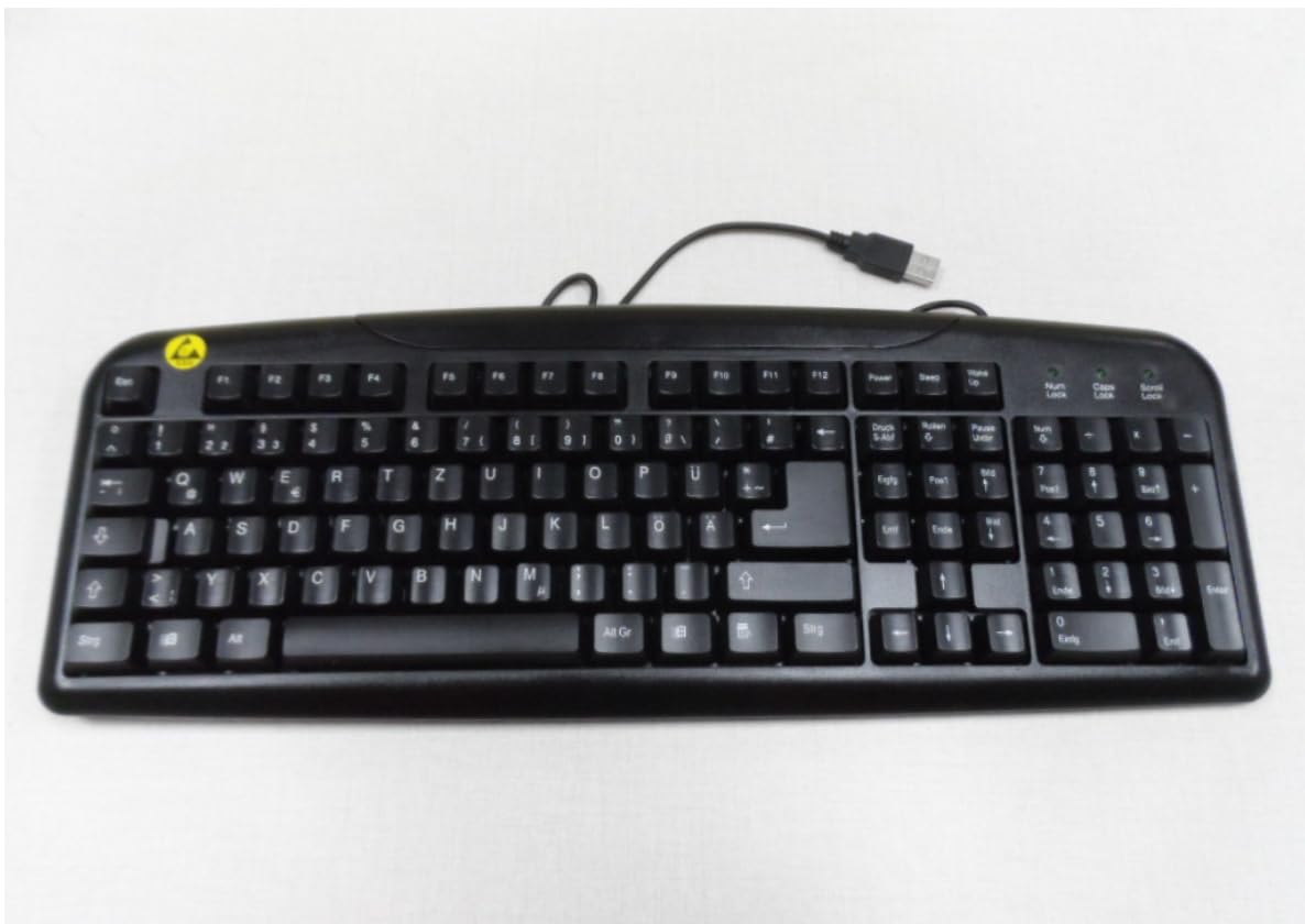 Clavier d'ordinateur multimédia USB touches chiclet à profil bas - 6